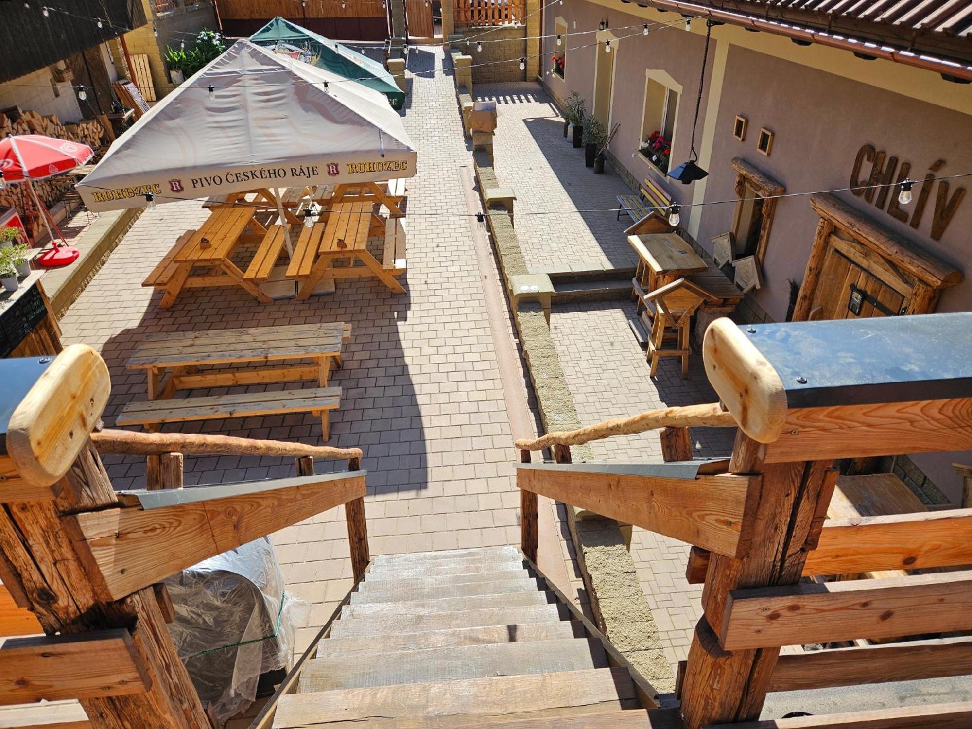 Božská usedlost Prackov Esterno foto